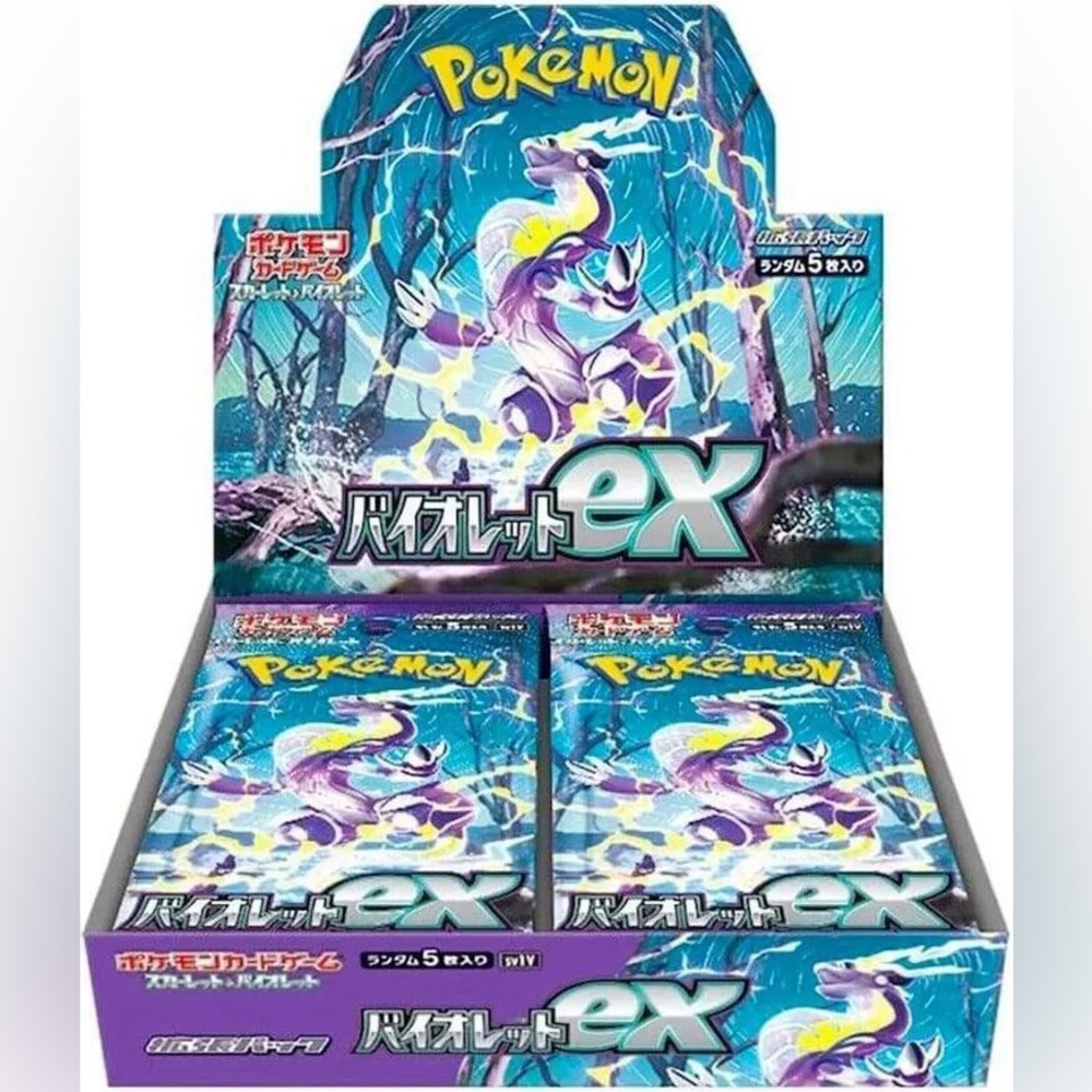 Pokémon Violet ex Booster Box (SV1V) - sealed NWT